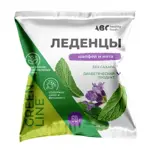 ABC Хэлси Фуд Карамель леденцовая с цинком и витамином С, 60 г, 1 шт, мята + шалфей, без сахара фото