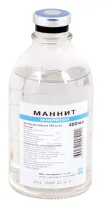 Маннит, 150 мг/мл, раствор для инфузий, 400 мл, 1 шт. фото