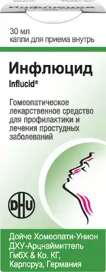 Инфлюцид, капли для приема внутрь, 30 мл, 1 шт. фото 