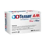 Телзап АМ, 10 мг+40 мг, таблетки, 28 шт. фото