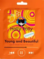 Holly Polly маска тканевая для лица на кремовой основе, маска, 22 г, 1 шт, с медом и манго фото