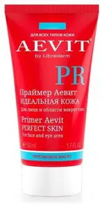 Librederm Аевит праймер идеальная кожа, крем для лица и области вокруг глаз, 50 мл, 1 шт. фото