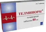 Телминорм, 80 мг, таблетки, 28 шт. фото