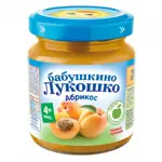 Бабушкино Лукошко Пюре, пюре, 100 г, 1 шт, абрикос фото