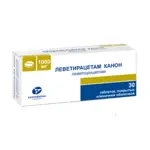 Леветирацетам Канон, 1000 мг, таблетки, покрытые пленочной оболочкой, 30 шт. фото