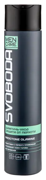 Svoboda men care шампунь-уход защита от перхоти piroctone olamine, шампунь, 300 мл, 1 шт. фото