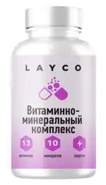 Layco Витаминно-минеральный комплекс для взрослых, капсулы, 60 шт. фото