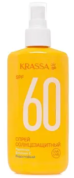 Krassa Спрей солнцезащитный, спрей, 150 мл, 1 шт, SPF60+ фото