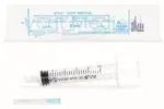 Шприц Vogt Medical 3-х компонентный, 2 мл, шприц в комплекте с иглой, 1 шт, 23G (0,6х30) фото 