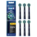 Oral-b Pro CrossAction Насадка сменная для электрических зубных щеток, 6 шт, черного цвета, арт. ЕB50-4 фото