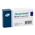 Липримар, 20 мг, таблетки, покрытые пленочной оболочкой, 30 шт. Липримар, 20 мг, таблетки, покрытые пленочной оболочкой, 30 шт. фото 3