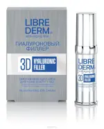 Librederm 3D Гиалуроновый филлер Крем для кожи вокруг глаз, крем для контура глаз, 15 мл, 1 шт. фото