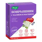 Эвалар Боярышник с калием и магнием, таблетки, покрытые оболочкой, 80 шт. фото