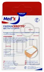 Farmacerotto extra resistente kids Пластыри фиксирующие водонепроницаемые детские, лейкопластырь, 40 шт. фото 2