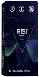 Презервативы Risi Sense, 12 шт, тонкие гладкие фото