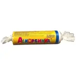 АСКОРБИНКА ДЕТСКАЯ кислота аскорбиновая с сахаром, 2.9 г, таблетки, 10 шт, малина фото