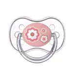 Canpol Newborn baby Пустышка круглая силиконовая, 1 шт, цвет в ассортименте, 6-18 мес, арт. 22/563 фото