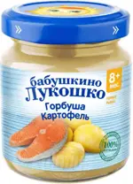 Бабушкино Лукошко Пюре, пюре, 100 г, 1 шт, горбуша + картофель фото