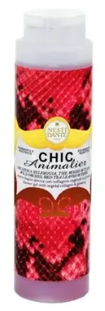 Nesti dante chic animalier гель для душа шикарный розовый, гель для душа, 300 мл, 1 шт. фото