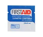 Firstaid Салфетка антисептическая, 60х60мм, салфетки стерильные, 20 шт. фото