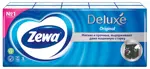 Zewa Deluxe платки носовые бумажные, 100 шт, 10х10 Zewa Deluxe платки носовые бумажные, 100 шт, 10х10 фото 1