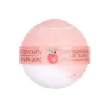 Кафе Красоты Бурлящий шар, соль для ванн, 120 г, 1 шт, персиковый сорбет фото