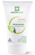 Асептилайф крем-барьер с оксидом цинка, крем, 150 мл, 1 шт. фото