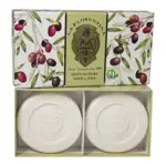 La Florentina мыло туалетное набор, мыло твердое, 115 г, 2 шт, цветы оливы фото