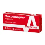 Моксонидин-Акрихин, 0.2 мг, таблетки, покрытые пленочной оболочкой, 10 шт. Моксонидин-Акрихин, 0.2 мг, таблетки, покрытые пленочной оболочкой, 10 шт. фото 4