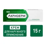 Акридерм, 0.05%, крем для наружного применения, 15 г, 1 шт. Акридерм, 0.05%, крем для наружного применения, 15 г, 1 шт. фото 2