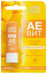 Librederm Аевит бальзам для губ, бальзам, 4 г, 1 шт, сладкое манго фото
