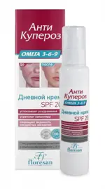 Floresan Анти купероз Крем дневной SPF 20, крем для лица, 65 мл, 1 шт, арт. Ф-180 фото