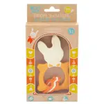 Roxy-kids Прорезыватель универсальный Заяц, 3+ мес, 1 шт, цвет в ассортименте фото