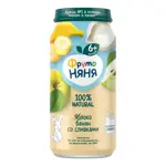 Фрутоняня детское пюре, пюре, 250 г, 1 шт, яблоко + банан + сливки фото