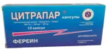 Цитрапар, 240 мг + 30 мг + 180 мг, капсулы, 10 шт. Цитрапар, 240 мг + 30 мг + 180 мг, капсулы, 10 шт. фото 1
