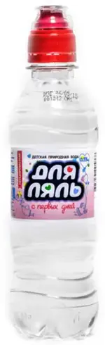 Для Ляль Легенда гор Спорт Вода детская минеральная негазированная, 0.33 л, 1 шт. фото