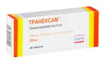Транексам, 250 мг, таблетки, покрытые пленочной оболочкой, 30 шт. Транексам, 250 мг, таблетки, покрытые пленочной оболочкой, 30 шт. фото 3