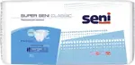 Seni Super Classic Подгузники для взрослых, Large L (3), 30 шт, 100-150 см Seni Super Classic Подгузники для взрослых, Large L (3), 30 шт, 100-150 см фото 1