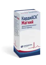 КардиАСК Магний, 150 мг+30.39 мг, таблетки, покрытые кишечнорастворимой оболочкой, 100 шт. фото