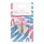 Lubby Just Пустышка латексная с круглым соском, 0+ мес, 1 шт, цвет в ассортименте, арт. 27990 фото