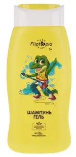 Fliptopia kids, шампунь-гель 2в1, 250 мл, 1 шт, взрывная кола фото
