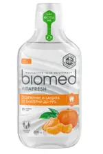 Biomed пенный ополаскиватель для полости рта vitafresh, раствор для полоскания полости рта, 500 мл, 1 шт. Biomed пенный ополаскиватель для полости рта vitafresh, раствор для полоскания полости рта, 500 мл, 1 шт. фото 1