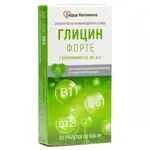 Сердце Континента Глицин форте, таблетки подъязычные, 30 шт, с витаминами B1, B6, B12 фото