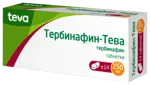 Тербинафин-Тева, 250 мг, таблетки, 14 шт. фото