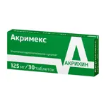 Акримекс, 125 мг, таблетки, покрытые пленочной оболочкой, 30 шт. Акримекс, 125 мг, таблетки, покрытые пленочной оболочкой, 30 шт. фото 4
