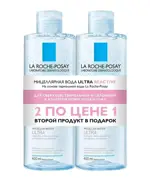 La Roche-Posay Ultra reactive мицеллярная вода, мицеллярная вода, 400 мл, 2 шт. фото