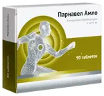 Парнавел Амло, 5 мг+8 мг, таблетки, 90 шт. Парнавел Амло, 5 мг+8 мг, таблетки, 90 шт. фото 1