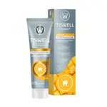 Tiswell detox отбеливание зубная паста энзимная с каолином, зубная паста, 110 г, 1 шт, манго фото