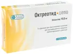 Октреотид-депо, 10 мг, лиофилизат для приготовления суспензии для внутримышечного введения пролонгированного действия, 1 шт. фото