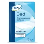 TENA Bed Underpad Normal Пеленки впитывающие (простыни), 60 см х 90 см, 5 шт. фото